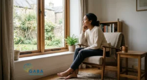 Persona observando por una ventana mientras reflexiona sobre el aburrimiento y el funcionamiento del cerebro